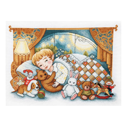 DIY Counted Cross Stitch Kit "Good night"