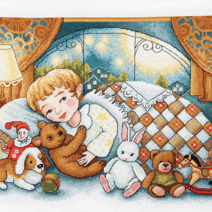 DIY Counted Cross Stitch Kit "Good night"