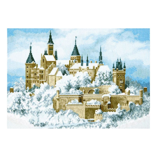 DIY Counted Cross Stitch Kit "Castle in the clouds"