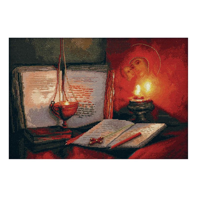 DIY Counted Cross Stitch Kit "Holy writings"