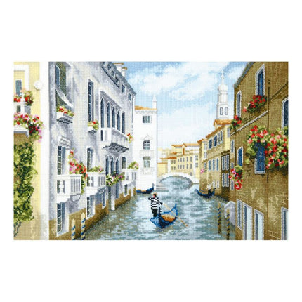 DIY Counted Cross Stitch Kit "Noon in Venice"