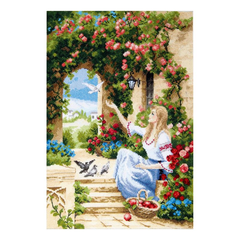 DIY Counted Cross Stitch Kit "Herald of happiness"