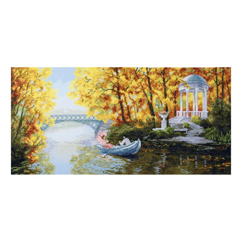 DIY Counted Cross Stitch Kit "Gold autumn"