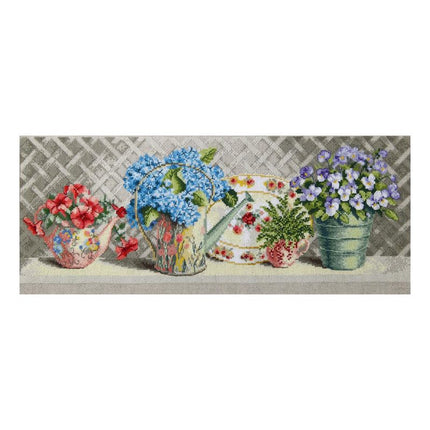 DIY Counted Cross Stitch Kit "The aroma of the summer"