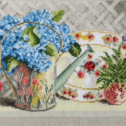 DIY Counted Cross Stitch Kit "The aroma of the summer"