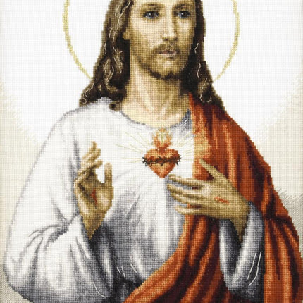 DIY Counted Cross Stitch Kit "Jesus"