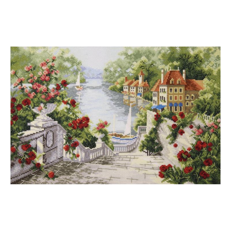 DIY Counted Cross Stitch Kit "Holidays by the sea"