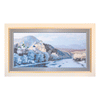 DIY Counted Cross Stitch Kit "The Holy Assumption Svyatogorsk Monastery in winter"