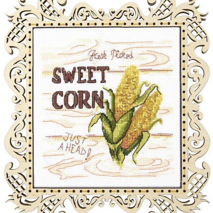 DIY Counted Cross Stitch Kit "Juicy vegetables"