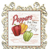 DIY Counted Cross Stitch Kit "Juicy vegetables"