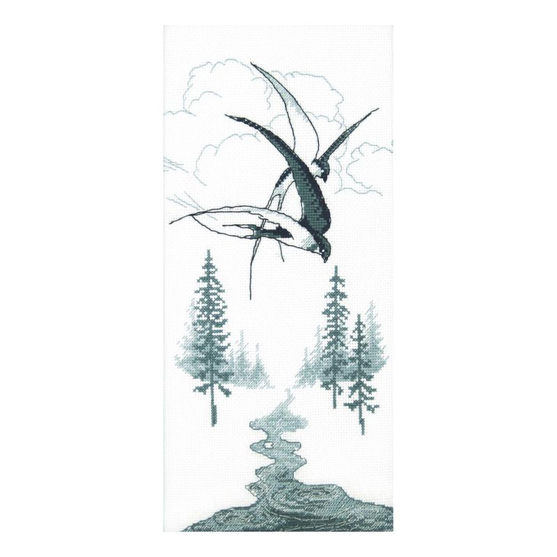 DIY Counted Cross Stitch Kit "Spring"