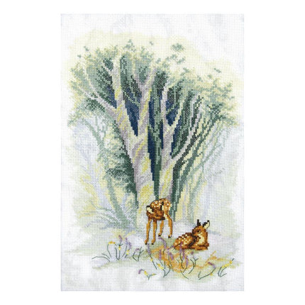 DIY Counted Cross Stitch Kit "Summer fog"