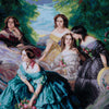 DIY Counted Cross Stitch Kit "Empress Eugenie surrounded by maids of honors"