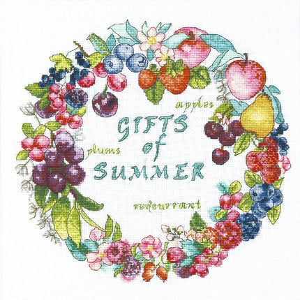 DIY Counted Cross Stitch Kit "Berry fresh"