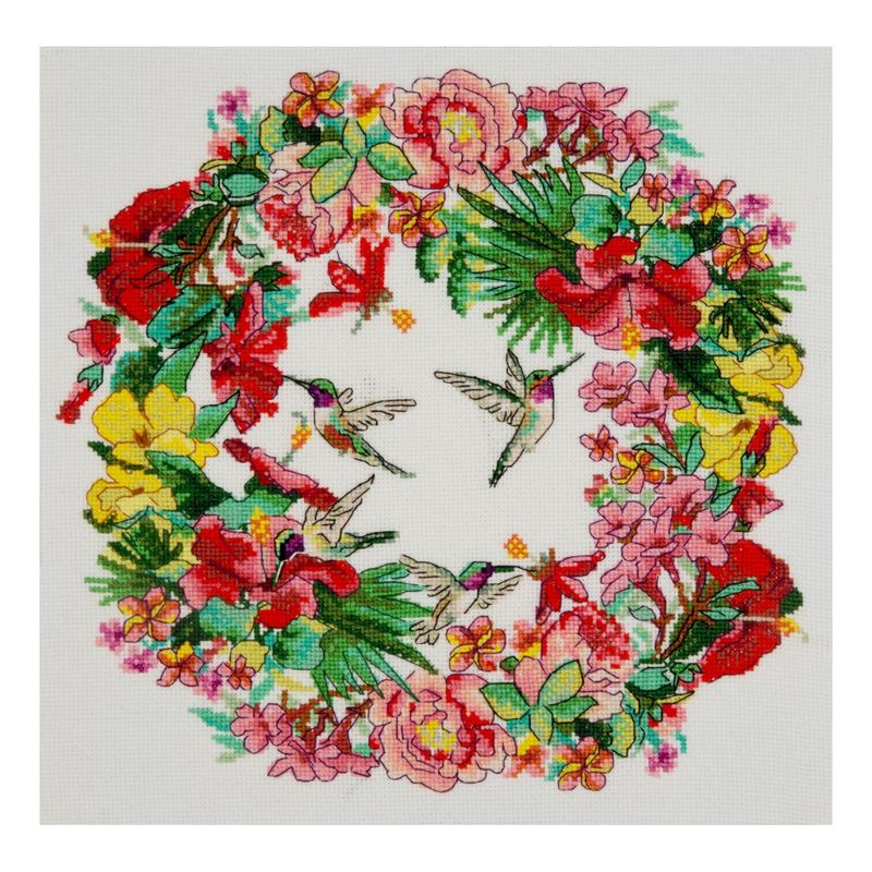 DIY Counted Cross Stitch Kit "Tropical scent"