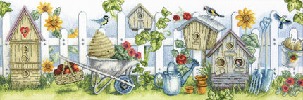 DIY Counted Cross Stitch Kit "Bird yard"