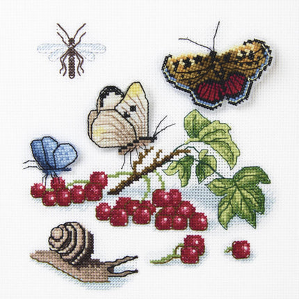 DIY Counted Cross Stitch Kit "Favorite garden"