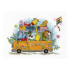 DIY Counted Cross Stitch Kit "Fun traveling"