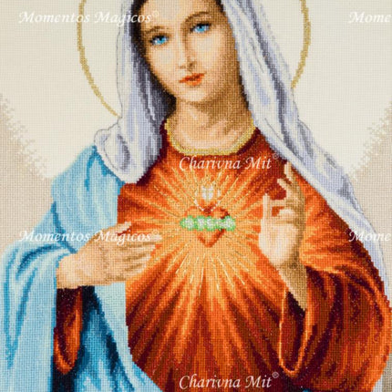 DIY Counted Cross Stitch Kit "The Virgin Mary"