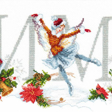 DIY Counted Cross Stitch Kit "The magic of winter"