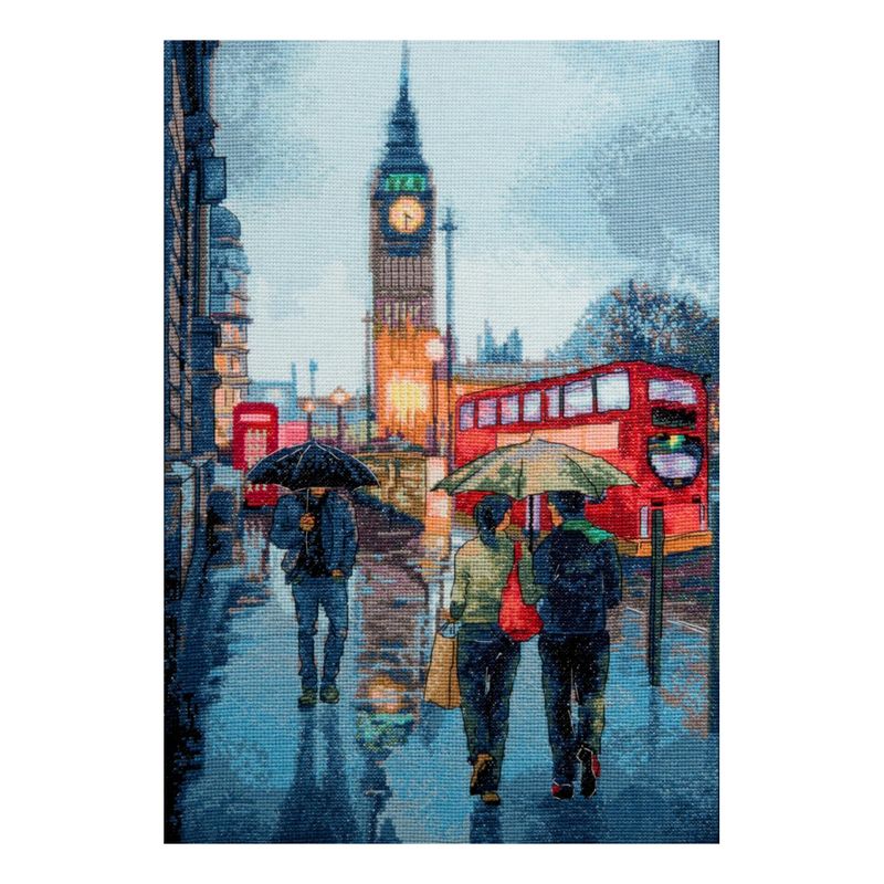 DIY Counted Cross Stitch Kit "Way back home"