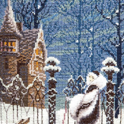 DIY Counted Cross Stitch Kit "Frosty morning"