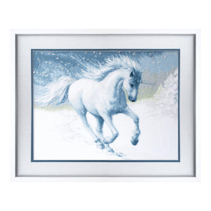 DIY Counted Cross Stitch Kit "Unicorn"