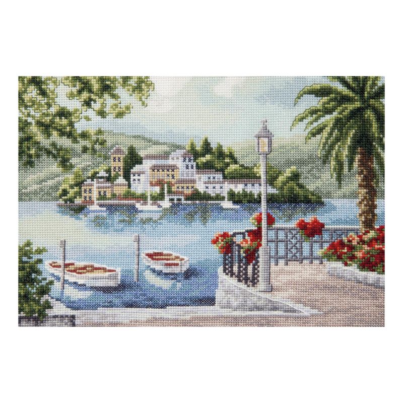 DIY Counted Cross Stitch Kit "Paradise Island"