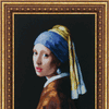 DIY Counted Cross Stitch Kit "Girl with a Pearl Earring By Y.Vermeev"