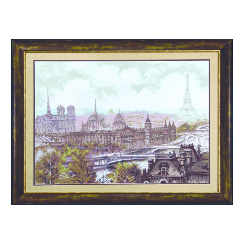 DIY Counted Cross Stitch Kit "Paris"