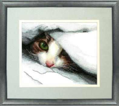 DIY Counted Cross Stitch Kit "Hide and seek"