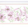 DIY Counted Cross Stitch Kit "Lilac lilies"