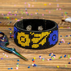 Bead embroidery kit on artificial leather FLBB-002