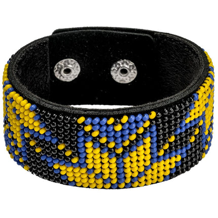 Bead embroidery kit on artificial leather FLBB-003