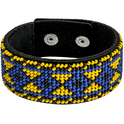 Bead embroidery kit on artificial leather FLBB-004