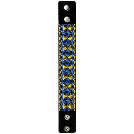 Bead embroidery kit on artificial leather FLBB-004