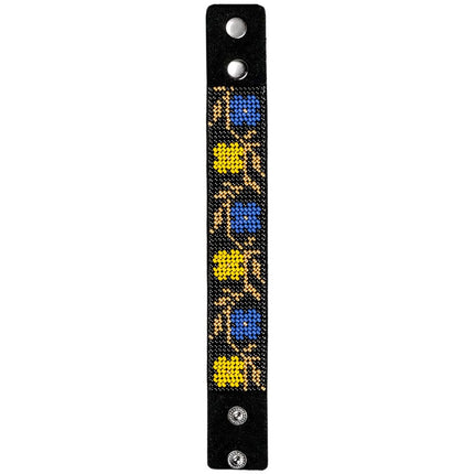 Bead embroidery kit on artificial leather FLBB-005