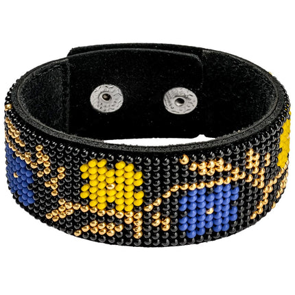 Bead embroidery kit on artificial leather FLBB-005