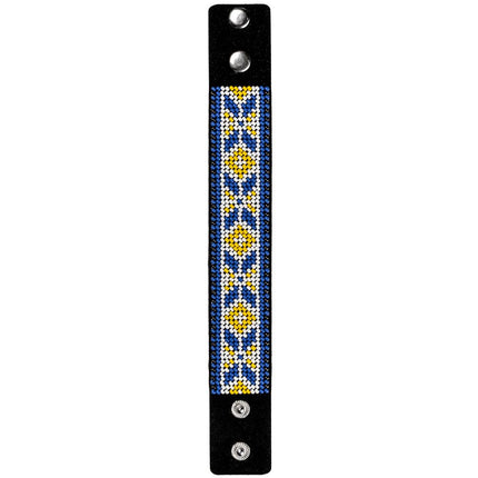 Bead embroidery kit on artificial leather FLBB-006