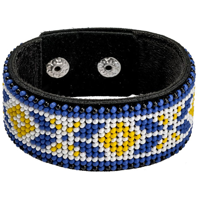 Bead embroidery kit on artificial leather FLBB-006