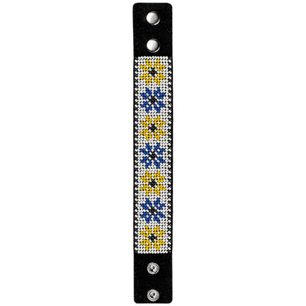 Bead embroidery kit on artificial leather FLBB-007