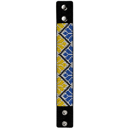 Bead embroidery kit on artificial leather FLBB-008
