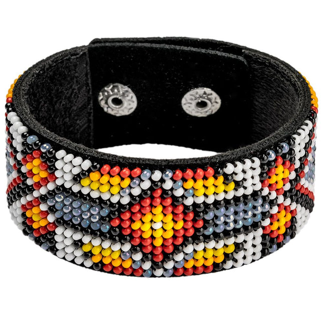 Bead embroidery kit on artificial leather FLBB-010