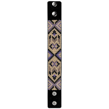 Bead embroidery kit on artificial leather FLBB-011