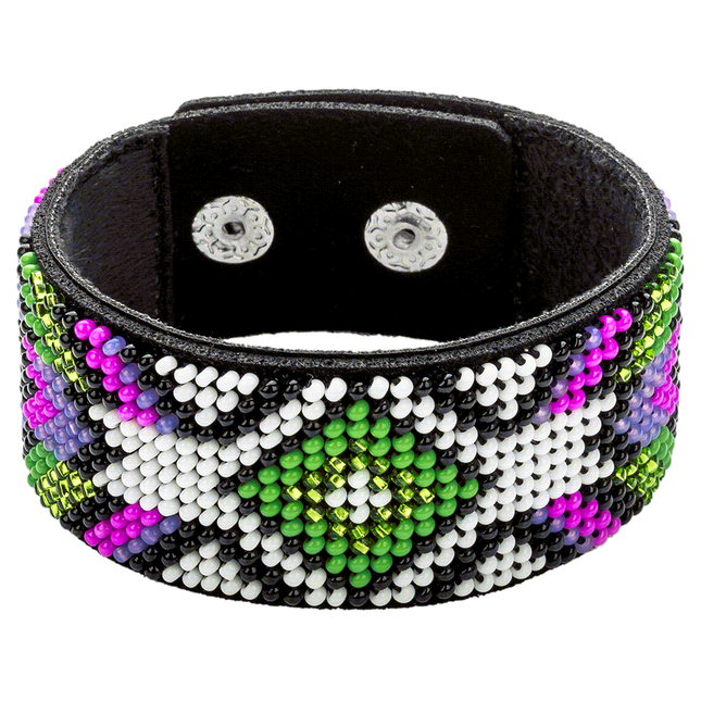 Bead embroidery kit on artificial leather FLBB-013
