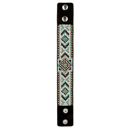 Bead embroidery kit on artificial leather FLBB-016
