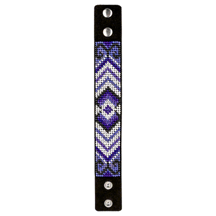 Bead embroidery kit on artificial leather FLBB-020
