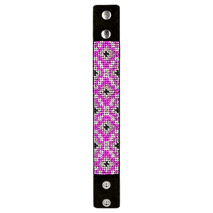 Bead embroidery kit on artificial leather FLBB-021