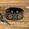 Bead embroidery kit on artificial leather FLBB-022