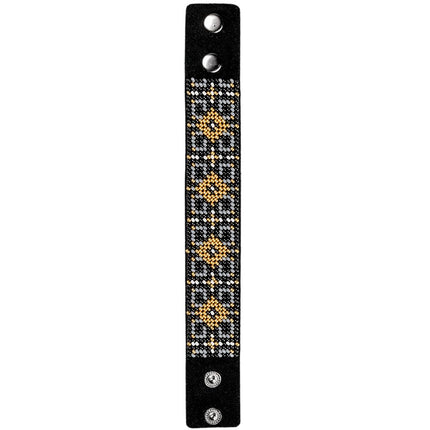 Bead embroidery kit on artificial leather FLBB-022